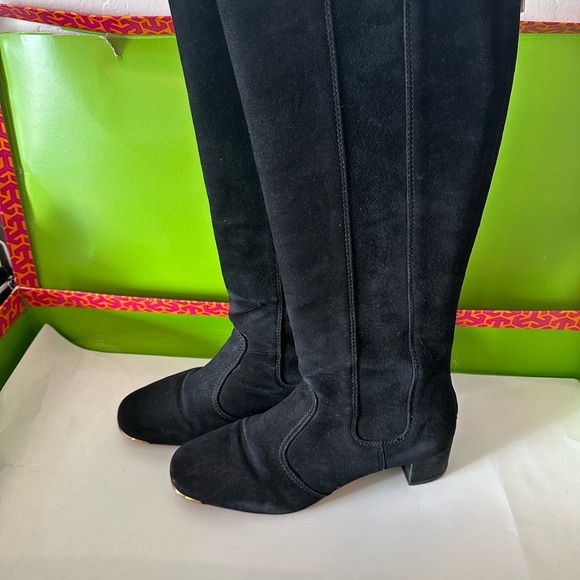 Tory Burch Ireland Suede Boots - Picture 7 of 12